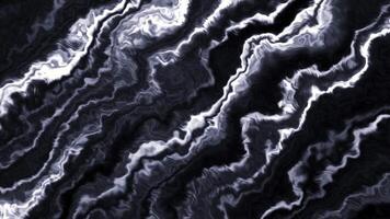 Dark background with burning patterns. Motion. Bright multicolored lines on a black background are highlighted in abstraction. video