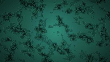 Green and pink background. Motion.Spots of black paint in the animation appear and spread out in different directions. video