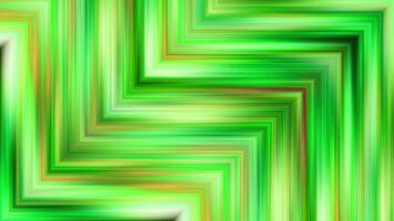 Abstract green zigzag stripes all over the screen. Motion. Colorful green stripes pattern with gradient effect. video
