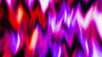Colorful background with wavy lines of spots. Motion. Background with bright zigzag waves of spots. Wavy colorful stream with stripes video