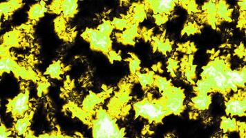 Moving luminous liquid. Motion. Energy liquid with luminous moving ripples. Neon glowing surface of moving plasma liquid video