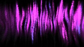 Vertical lines with flashing spots. Motion. Blinking wavy lines on black background. Electric vertical lines move in wave flashes video