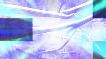 Gray and purple background. Motion.Bright light with rectangles that connect together in animation. video