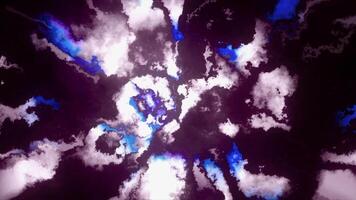 Abstract pixelated pattern of shimmering flowing particles. Motion. Blurred substance of colorful stains. video