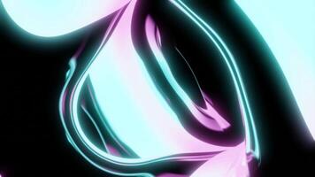 Abstract transforming shapes and stains. Design. Striped background and a spinning drop. video