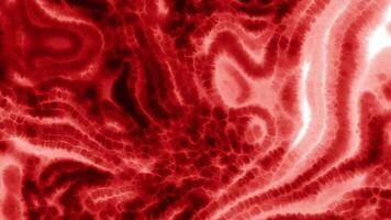 Moving plasma distortions of fluid. Motion. Bright metallic liquid with moving lines and distortions. Fused liquid with metallic luster video