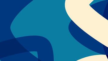 Light background with geometric shapes. Motion. Animation with moving transparent circles and ovals. video
