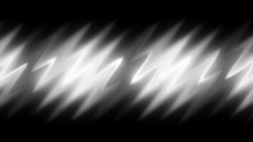 Background with line of abstract wavy glow. Motion. Wavy liquid glow lines on black background. Shiny wavy lines move slowly in strip on black background video