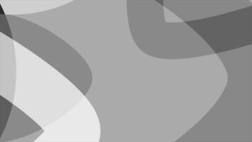 Gray and purple background. Motion.Light animation with various geometric flying objects around. video