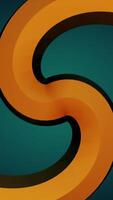 Abstract background with rotation of hypnotic spiral. Spiral Psychedelic Swirl Tunnel Background video