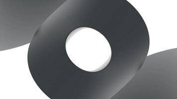 Centralized animation with circular transitions. Design. Futuristic transition with liquid circles on white background. Liquid circles change and move with pulsating effect video