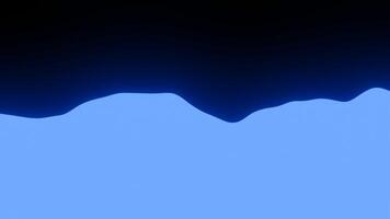 Abstract neon fluctuating waves on a black background. Design. Digital bright glowing ripples. video