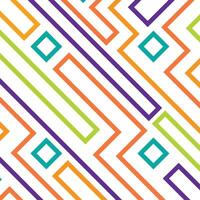 geometric pattern colorful lines background vector