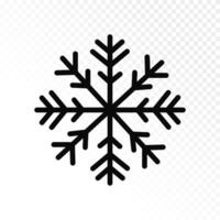 Snow icon illustration. snowflake symbol icon vector