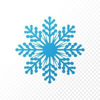 Snowflakes Icon on white background. snowflake sign and symbol vector