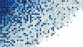 Vibrant blue mosaic tiles creating a stunning visual effect for an artistic background or design inspiration. video