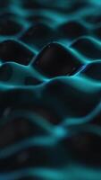 Preto baixo poli superfície. abstrato fundo com animação comovente do Sombrio superfície. sem menos ciclo abstrato 3d render animação video