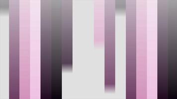 Animated background of colorful stripes streams. Motion. Straight colorful stripes move in stream. Simple straight stripes move on white background. Stylish striped animation for transitions video