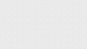 White abstract screen with moving rows of colorful squares. Motion. Children game concept, bright contrasting square shape. video