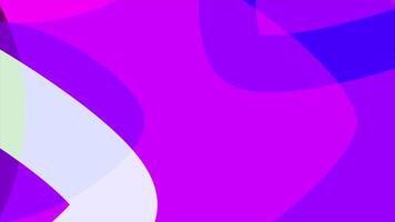 Gray and purple background. Motion.Light animation with various geometric flying objects around. video