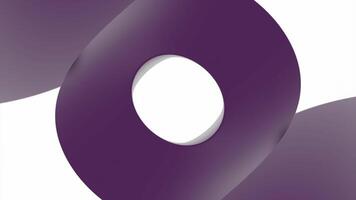 Spinning abstract background of round abstract shapes. Design. Hypnotic pulsating motion of oval forms. video