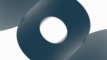 Centralized animation with circular transitions. Design. Futuristic transition with liquid circles on white background. Liquid circles change and move with pulsating effect video
