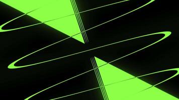 Animation with wavy line and triangles for transition. Motion. Stylish and simple animation with geometric lines and shapes for transitions. Line and triangles move in animated background video