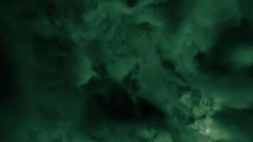 Pink and green smoke. Design. Bright smoke in animation with a different color of illumination moves and flutters. video