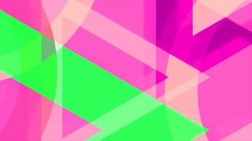 Moving geometric shapes for insertion. Motion. Triangular shapes move in animated background. Stylish animation for intro or insert video
