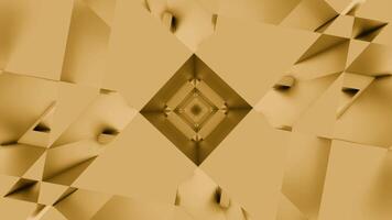 Yellow patterns. Design. Bright background with changing patterns that move apart and fall in animation. video