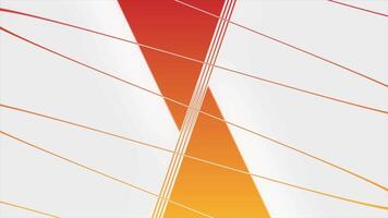 Designer animation with lines and triangles. Motion. Animation for transitions and inserts. Animation in style of modern design with transitions for intro video