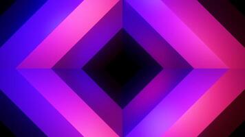 The effect of a spreading purple tunnel. Design.A bright abstraction with purple moving parts in animation that diverge in different directions. video