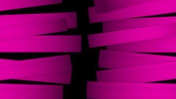 Parallel colored stripes on black background. Motion. Horizontal stripes are crookedly parallel to each other. Simple background of stripes and black background video
