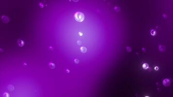 Effect of falling rain on a colorful dream background. Motion. Drops of water or bubbles linking on blurred backdrop. video
