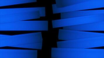 Fluctuating stripes on a black background. Motion. Horizontal wide lines moving slowly. video