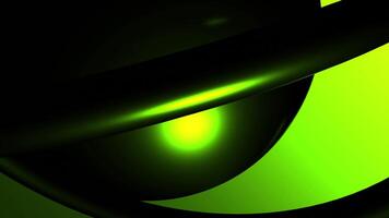3d metal ball with rotating rings. Design. Stylish 3D animation with metal ball and rotating rings. Close-up of part of ball with rotating orbital rings video