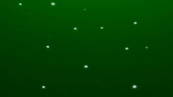 Background with rotating stream of balls. Design. 3D bubbles move and rotate in stream. Stream of balls going into depths video