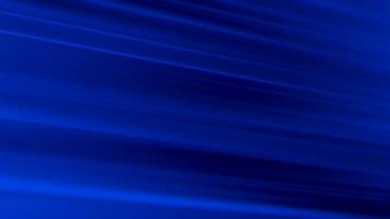 Blue flare light beams on a blue background. Motion. Abstract blurred straight light rays in cyberspace. video
