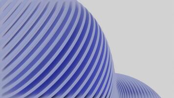 Abstract decorative background with the waving figure of layers of paper in a stack. Design. Narrow plates of a transforming figure. video