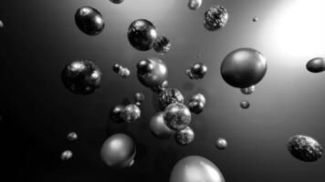 Bright colorful background. Design. Rotating shiny circles in different directions in abstraction. video