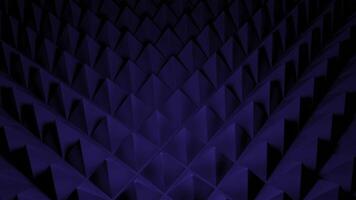 Abstract 3D background of geometric pyramid shapes. Design. Surface of 3d pyramids shapes. video