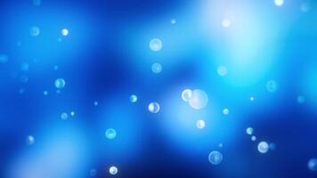 Flashing bubbles on blurry background. Motion. Moving bubbles burst in air. Bursting and popping bubbles on colorful blurry background video