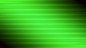 Parallel horizontal stripes of green color. Motion. Blurred colorful flowing lines on a dark background. video