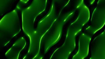 Abstract fluctuating liquid surface. Design. Springing waving texture of bending lines. video