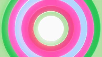 Blue and pink circles. Motion.Circles of different sizes in the animation are vibrating with movements moving in different directions. video