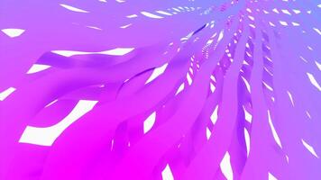 Green and purple pattern. Design.A white background on which bright lines waver in animation in different directions. video