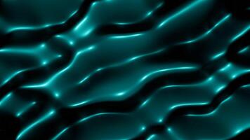 Turquoise and yellow background in abstraction. Design. Bright background with thick paint and a pattern of it that rotates in different directions. video