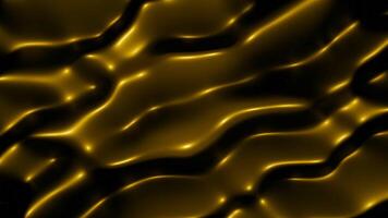 Turquoise and yellow background in abstraction. Design. Bright background with thick paint and a pattern of it that rotates in different directions. video
