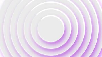 Abstract pulsating pink rings background. Motion. Concentric circles spreading all over the screen. video