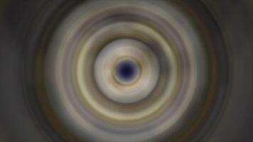 Glowing brown blurred circles with a black dot in the middle. Motion. Concentric spreading rings all over the screen. video